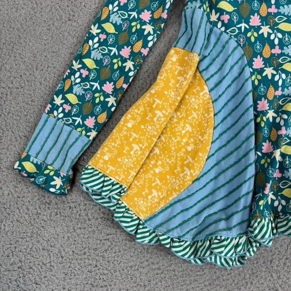 Matilda Jane Make Believe Footpath Tunic 10 Woodland Forest Whimsy Mixed Media